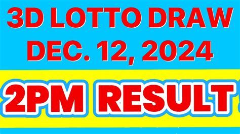 3d result today 2pm 2024|3D Result Today 2024 .